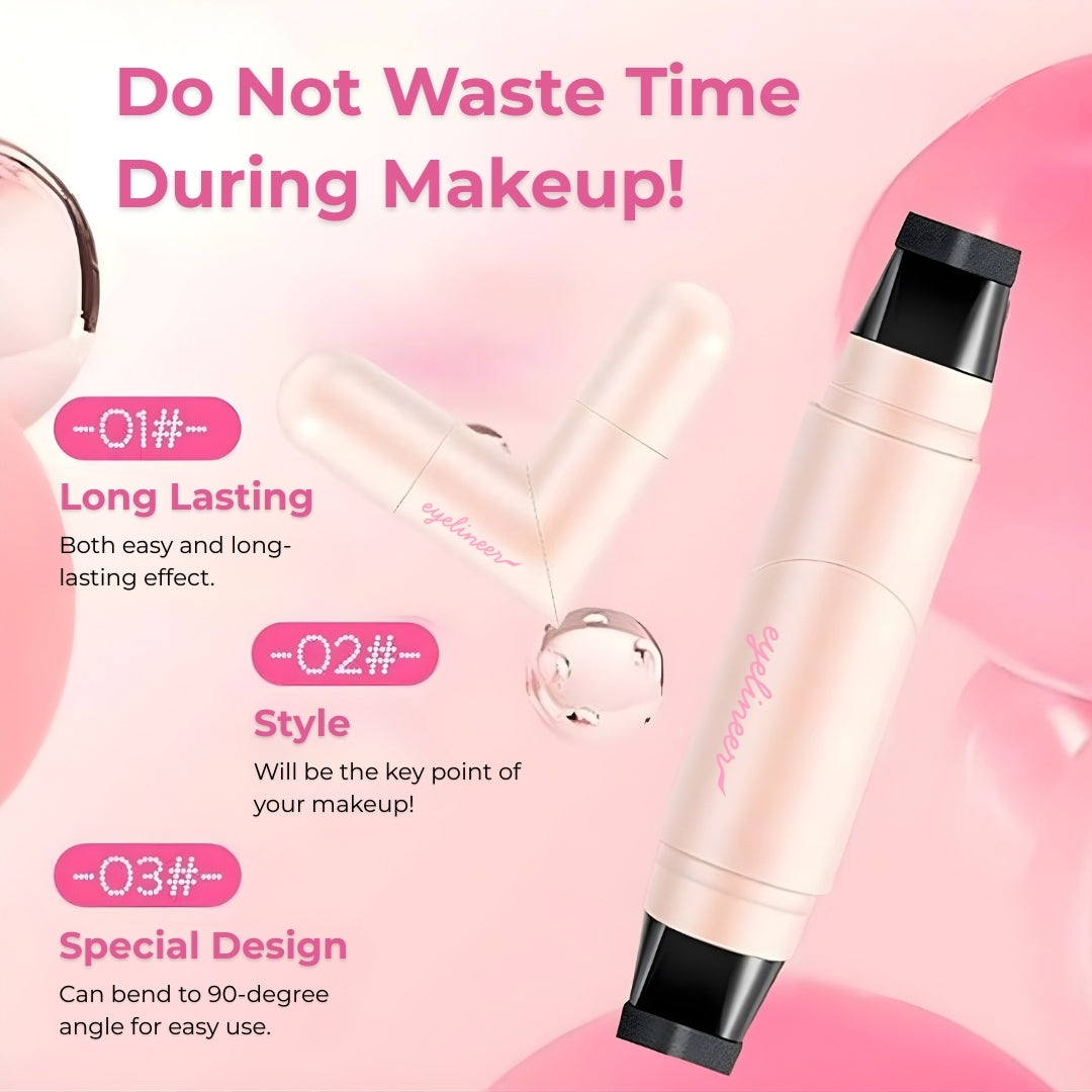 Easy and Lasting Eyeliner Stamp
